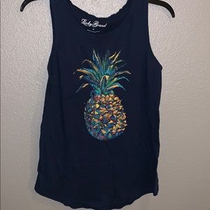 Navy Lucky Brand Tank